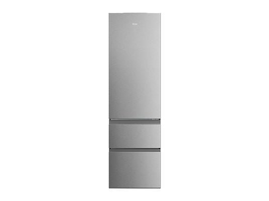 Frigorífico combi - Haier Series 3 HTR3620DNMG, No Frost, 205 cm, 414 l, Fresh 0°C, Direct Access, Inox