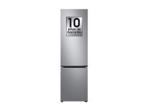 Frigorífico combi - Samsung Smart RB38C605DS9/EF, No Frost, 203 cm, 390l, All Around Cooling, WiFi, Inox