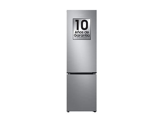 Frigorífico combi - Samsung Smart RB38C605DS9/EF, No Frost, 203 cm, 390l, All Around Cooling, WiFi, Inox